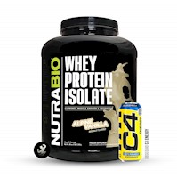 Proteína | Whey Protein Isolate Nutrabio | 5 lb